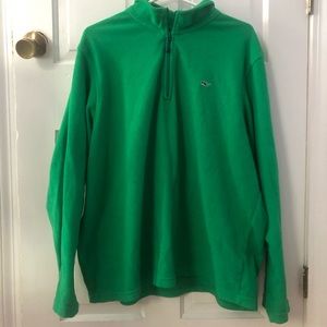 Men’s quarter zip vineyard vines fleece